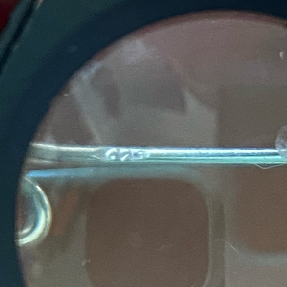 Vintage Sterling Silver Amber Miniature Fruit Basket Pin Brooch Pendant - Picture 12 of 12